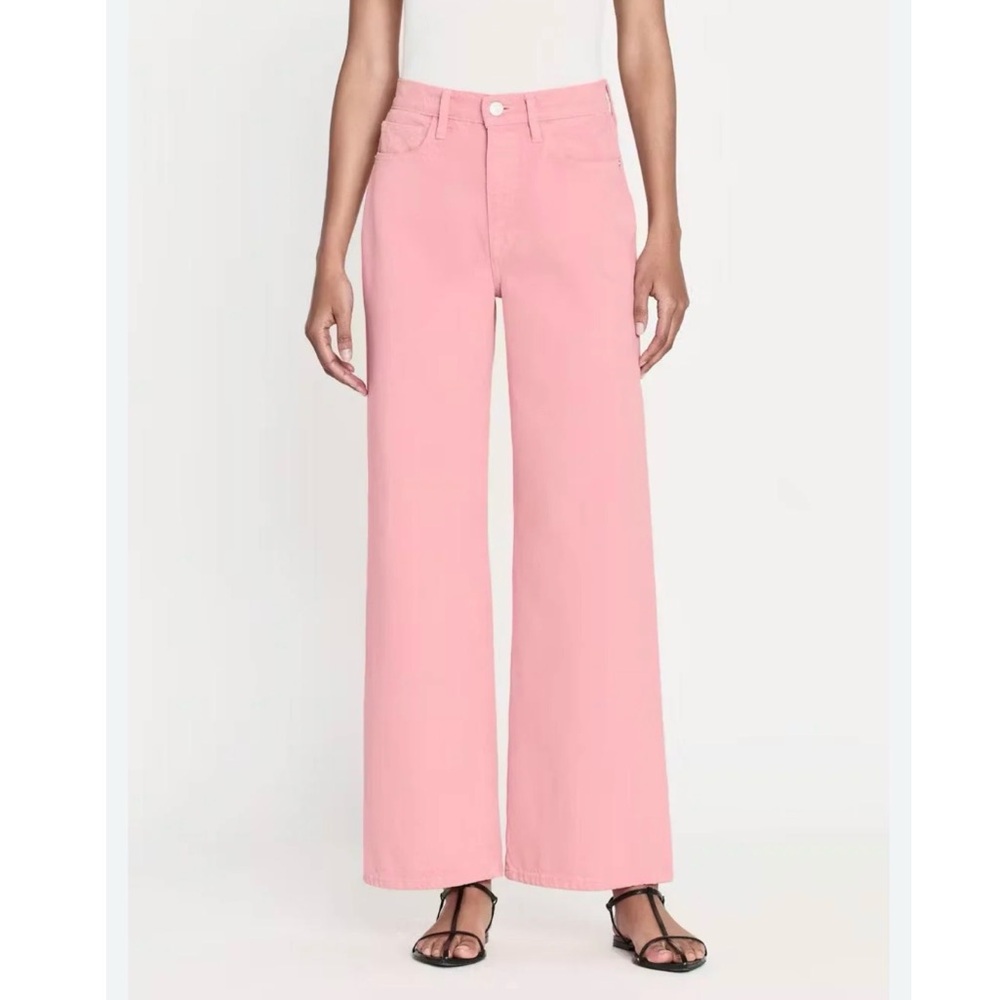 FRAME Le Jane Wide
Leg Crop - Washed
Dusty Pink